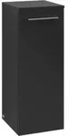 V&B Seitenschrank Avento 35x89x40,5cm, 1 T, r, G vc gl., volc bla