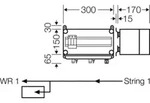 Hensel PV-GAK mit &Uuml;SE 1xPV-String auf 1xWR Mi PV 1111