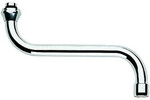 Grohe S-Auslauf 13005 Ausladung 150mm f&uuml;r K&uuml;chen-Wandbatterien 1/2'' chrom