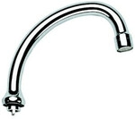 Grohe Rohrauslauf 13076 Ausladung 140mm schwenkbar mit Anschlag chrom (13076000)