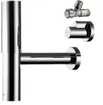 hansgrohe Designsiphon-Set Flowstar G 1 1/4, brushed brass