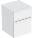 Geberit Seitenschrank iCon 45x60x47,6cm, 2 Laden, we. ma/Gr we. ma
