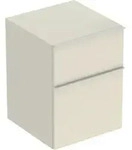 Geberit Seitenschrank iCon 45x60x47,6cm, 2 Laden, sa hgl/Gr. sa ma