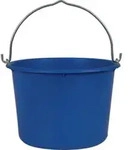 Baueimer 12l schwer blau PE