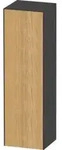 Duravit Halbhochschrank White Tulip 40x36x132cm, 1 T, An R, E N gra s-matt