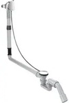 hansgrohe Komplettset Exafill S Wanneneinlauf, Ab-/&Uuml;berlaufgarnitur, chrom