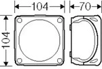 Hensel Kabelabzweigkasten 1,5-4 5pol. sw KF 0404 B