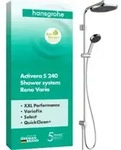 hansgrohe S-Pipe ACT S 240 Reno Varia 1jet EcoSmart 8 l/min chrom