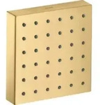 hansgrohe Fertigmontageset Axor Starck UP-Brausemod, 120x120mm, brush. gol opt