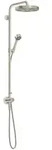 hansgrohe Fertigmontageset Axor One UP-Showerpipe 1j Eco 8 l/m brush nickel