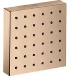 hansgrohe Fertigmontageset Axor Starck UP-Brausemod, 120x120mm, pol. red gold