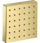hansgrohe Fertigmontageset Axor Starck UP-Brausemodul, 120x120mm, brushed brass