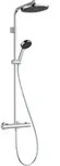 hansgrohe Showerpipe ACT S 1j Thermostat EcoSmart+ 5,8 l/min chrom