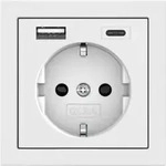 Gira Schutzkontaktsteckdose Typ F 16A 250V USB-Spannungsversorgung 2fach