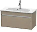 Duravit Waschtischunterschrank Ketho Compact 80x38,5cm, leinen, 1 Auszug,