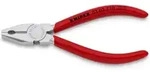 KNIPEX 03 03 110 Mini-Kombizange mit Kunststoff &uuml;berzogen verchromt 110 mm
