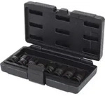 KS Tools 1/2" Kraft-Bit-Stecknuss-Satz TX, 8-teilig, T30-T80 kurze Ausf&uuml;hrung