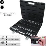 KS Tools 1/2" Bit-Stecknuss-Satz f&uuml;r Innensechskant-Schrauben, 30-tlg