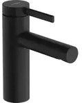 hansgrohe Waschtisch-Einhebelmischer Zesis S Ausl. 115mm, Zugstg., Synthetik, sw matt