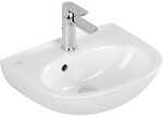 V&B Handwaschbecken O.Novo 45x36cm, ov., Hahnl. mit &Uuml;berlauf, wei&szlig;