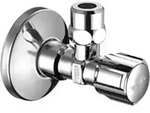 Schell Eckventil COMFORT G 1/2 AGxG 3/8 AG, m Reg-Funkt., verchromt