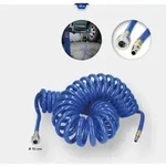Brilliant Tools Druckluft-Spiralschlauch Durchmesser 10 mm, 10 meter
