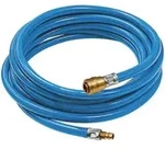 Riegler Werkstattschlauch-Set, Schnellverschlusskpl., Schl.-&Atilde; ̧ 14,5x9, 5 m