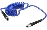 Riegler Spiralschl., Verschraubung, Knickschutz, PU, G 3/8, &Atilde; ̧ 12x8, 10 m,