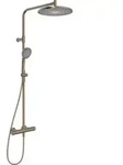 Hansa Regenbrause-Thermostat HANSAAURELIA Wd-mont., 3-strg., rd, Bronze geb&uuml;rstet
