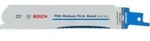 Bosch PRO Medium-Thick Metal precise S937BEF S&auml;bels&auml;geblatt, 1,1x25x150 mm, 25-tlg.