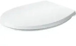 Duravit WC-Sitz oval m Abs, abn., 45,2cm, Uni, Scha. ES, we.