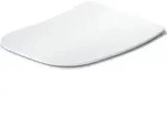 Duravit WC-Sitz eckig m Abs, abn., 43,4cm, Uni, Scha. ES, we.