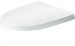 Duravit WC-Sitz D-shaped m Abs, abn., 45,7cm, Uni, Scha. ES, we.