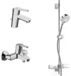 Hansa Bad-Armaturen-Paket HANSAPRIMO chrom