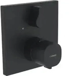 Hansa Fertigset HANSABLUEBOX LIVING UP-Wannen/Brause-Thermostat, mattschwarz
