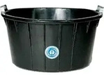 Spezialk&uuml;bel oval, schwarz 90 L