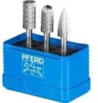 PFERD TOOLS HSS Fr&auml;sstift Set 86 3-tlg. Zahnung 3 &Oslash; 12mm Schaft-&Oslash; 6mm...