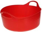 KERBL Flexibler Trog FlexBag rot 15 ltr. flache Ausf