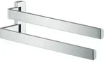 hansgrohe Handtuchhalter Axor universal 409mm, 2-arm, schwenkb., Edelstahl-Optik