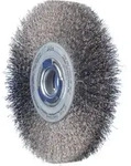 PFERD TOOLS POS Rundb&uuml;rste breit ungezopft RBU &Oslash;200x25xvariable Bohrung