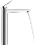 Duravit Waschtisch-Einhebelmischer XL Wave Ausl. 176mm, o. Zugst.Abl.Gar., chrom