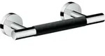 hansgrohe Unica Fu&szlig;st&uuml;tze Comfort 284mm, AR Fu&szlig;auflage, aus Metall, chrom