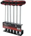 KS Tools CHROMEplus T-Griff-Nussschraubendreher-Satz, 6-teilig, 6-14mm