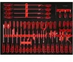 KS Tools Schraubendreher-Satz in Schaumstoffeinlage, 46-tlg