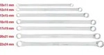 KS Tools CHROMEplus Doppel-Ringschl&uuml;ssel-Satz, XL, 7-tlg