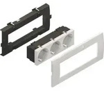 HKL Dreifachsteckdoseneinheit weiss KES-3.3.3