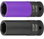 VIGOR Schlagschrauber Steckschl&uuml;ssel Satz, V6313, 1/2 Zoll (12,5 mm) Vierkant,