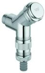 Grohe WAS-Anschlussventil 1/2", chr, m int. Schlauchplatzsicherung (41015000)