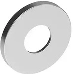 Keuco Wandrosette rund IXMO 105mm, f Ab/Umstellvtl., UP, alu./finish