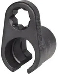 KS Tools 1/2" Lambdasonden Stecknuss, geschlitzt, 6-kant, 22 mm
